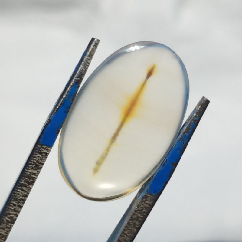 Batu Sodo Lanang Kristal Motif. Bukan Batu Kecubung Wulung Black Opal Yaman Darah Kalimaya Spirtus B