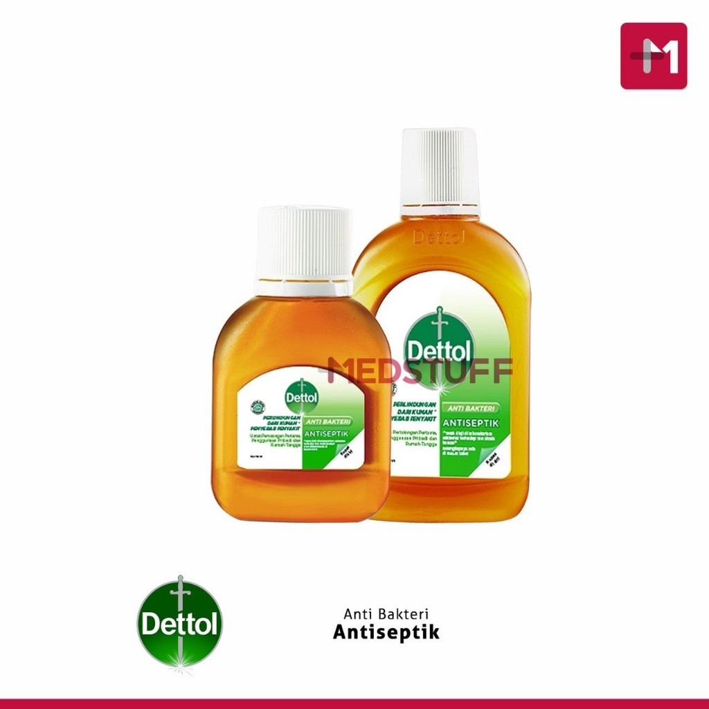 Dettol Antiseptik Cair Dettol Cairan Antiseptik Anti Bakteri Anti Kuman