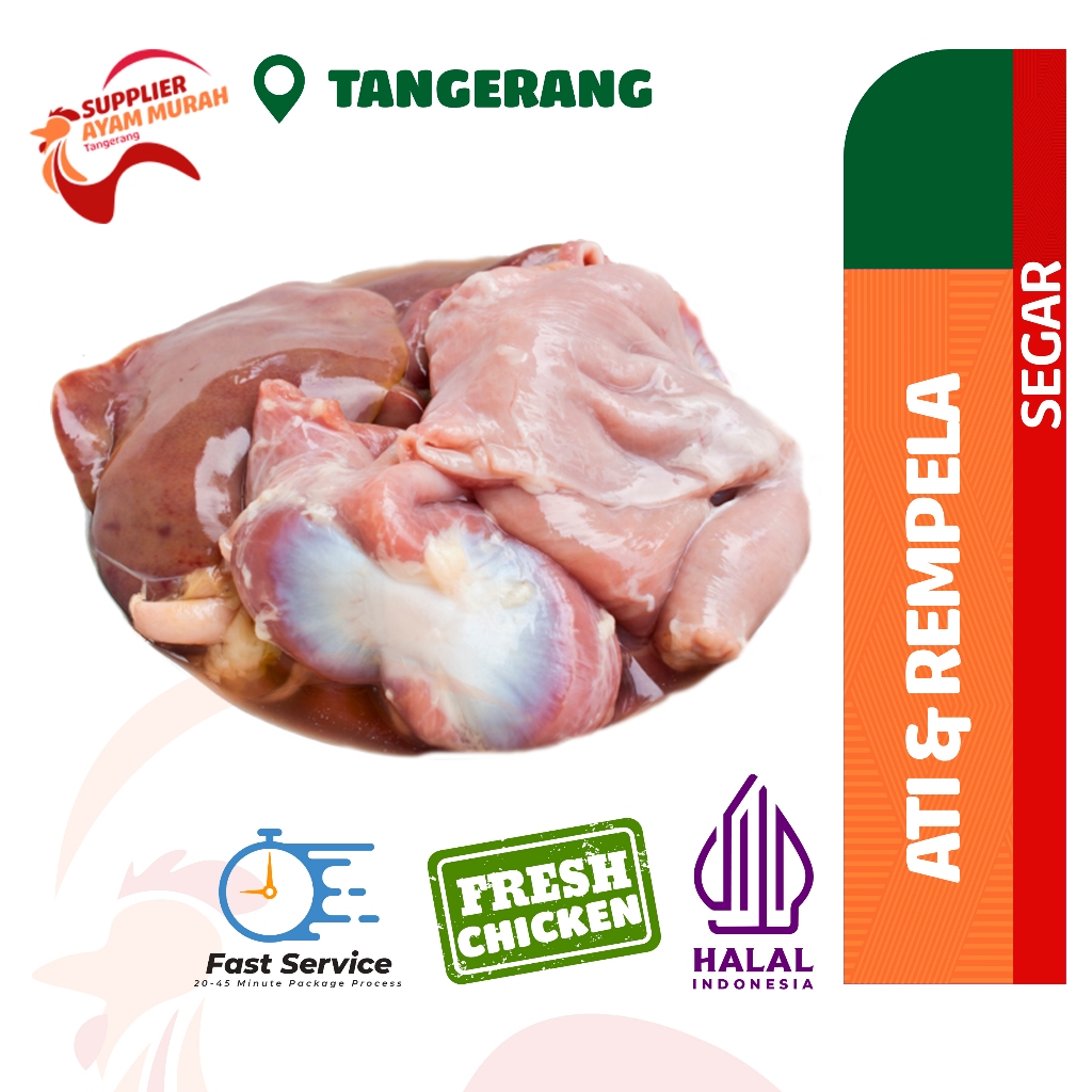 

ATI REMPELA AYAM SEGAR /1Pcs BUKAN FROZEN