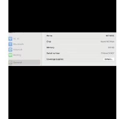 Macbook Pro M2 Max 64GB/1TB 16" Space Grey ex garansi inter