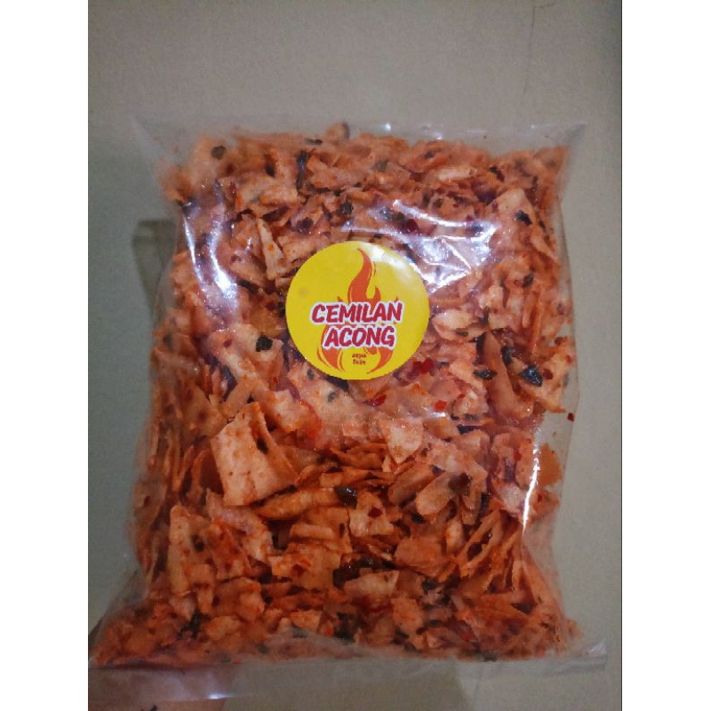 

Keripik Singkong Pedas Daun Jeruk | Pikong Pedas | Keripik Singkong Pedas 250 gr