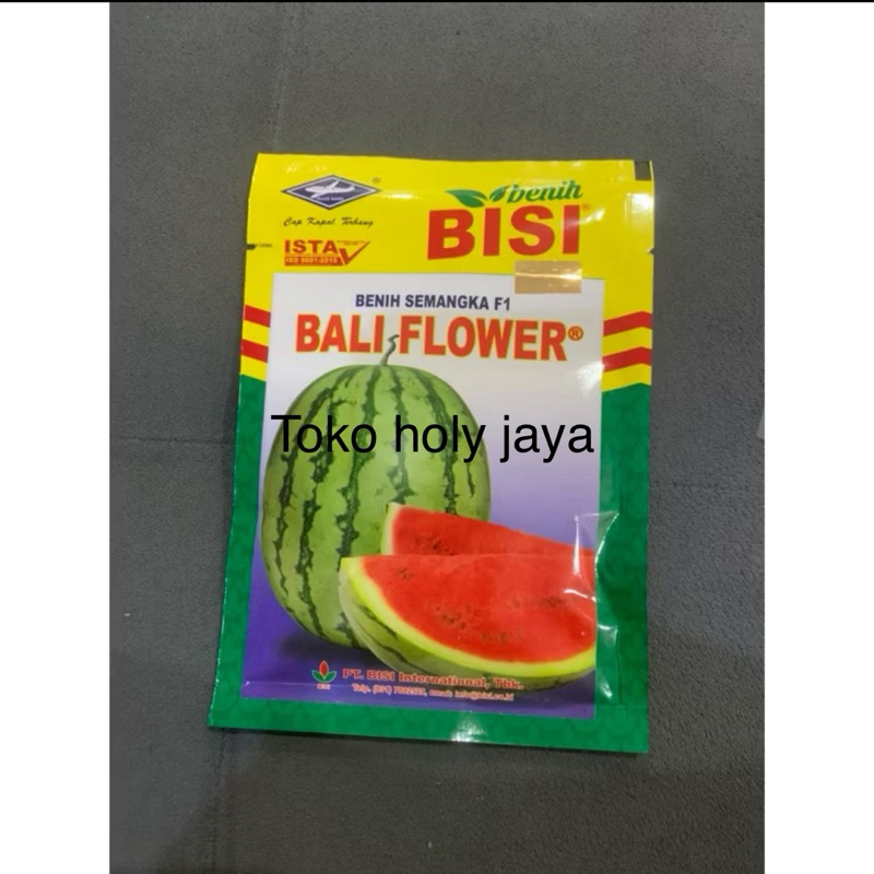 Benih semangka BALI FLOWER 20 gram semangka hibrida loreng lonjong merah BALI FLOWER 20 gr dari bisi