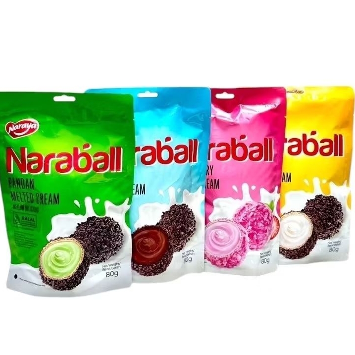 

NARAYA NARABALL WAFER BALL KEMASAN 80gr