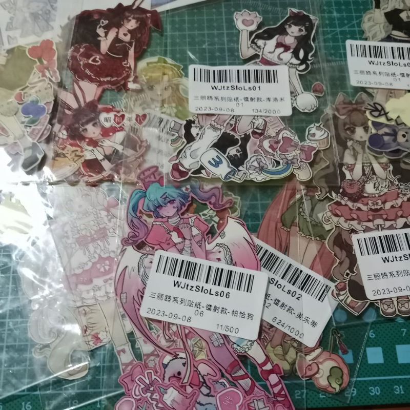 

Sticker karakter anime lucu aesthetic untuk jurnal/scrapbook