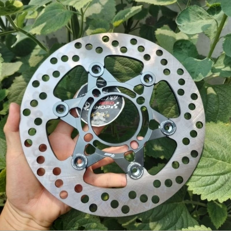 disk brake 220mm mu-fac floating cnc piringan disk standar mx