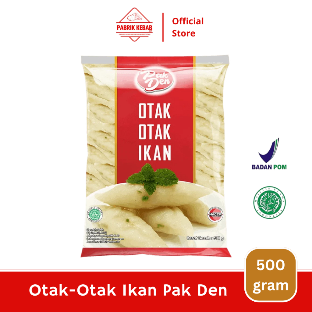 

Otak-Otak Ikan PakDen 500 G