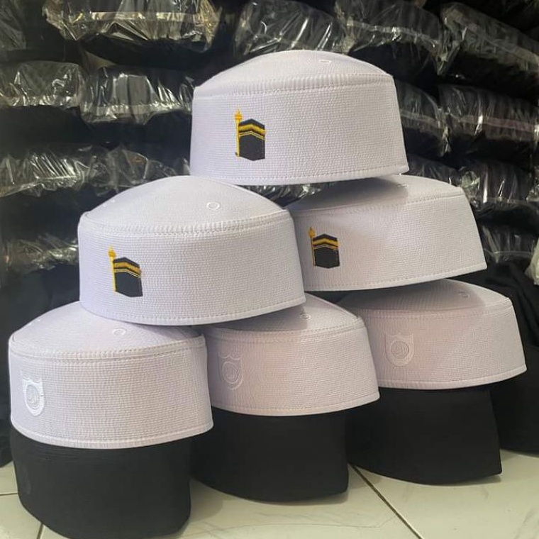 KODE V75E Grosir peci malaysia terompah logo kabah bordir