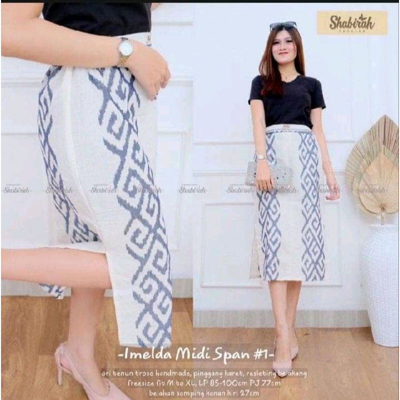 rok tenun wanita dewasa - tenun blanket etnik jepara