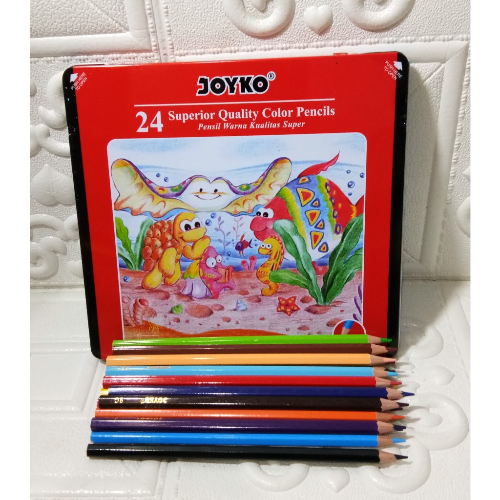 

Pensil warna warni joyko 1 pack