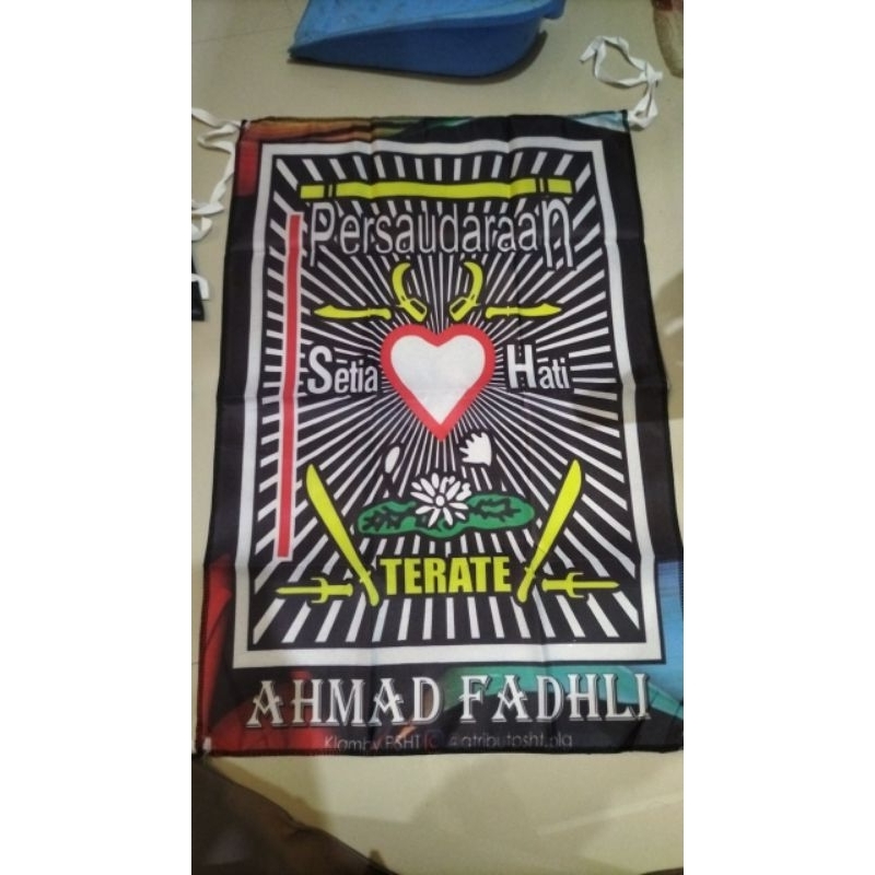 Bendera PSHT Pajangan Kamar 40x60 cm