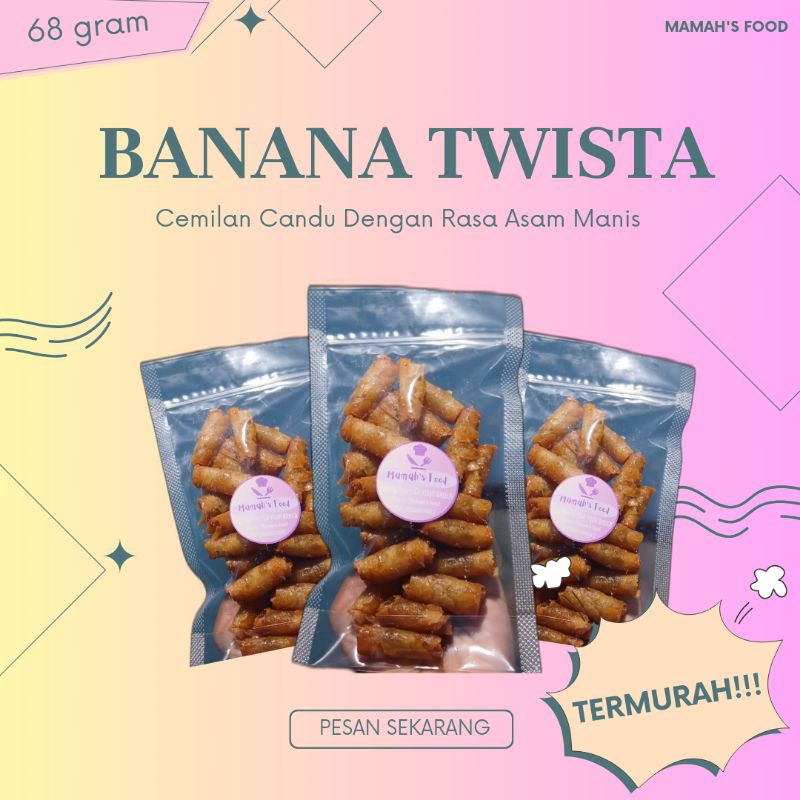 

BananaTwista/CemilanSehat/PisangAsamManis