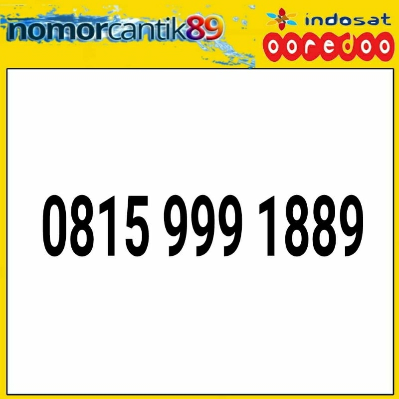 nomor cantik indosat ooredoo perdana indosat