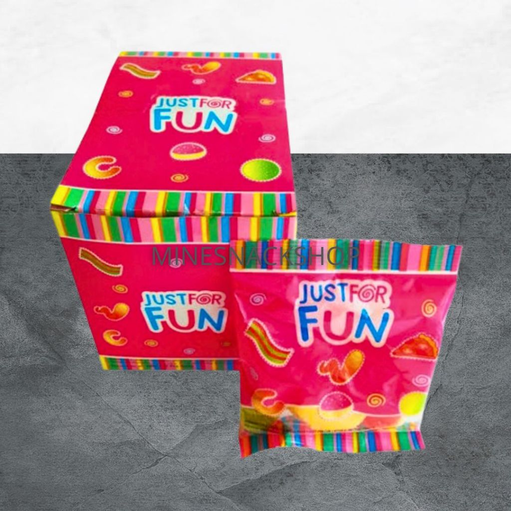 

Permen Yupi Just For Fun (1 BOX isi 12 PCS) / Jelly Gummy Permen Anak