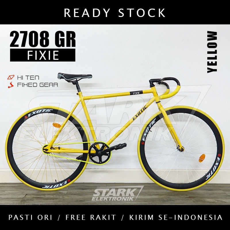 Exotic FIXIE 2708 GR by Pacific Sepeda Balap