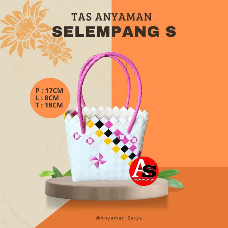 

Anyaman Setya/TAS SELEMPANG TANPA CANTOL S 17x8x18cm