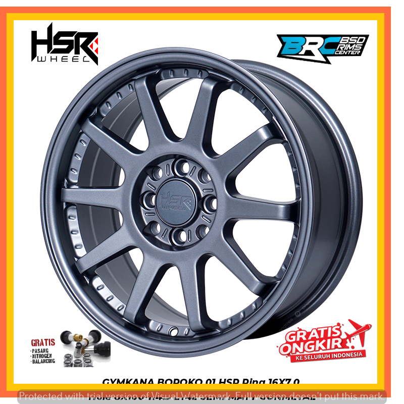 velg mobil livina mobilio brio hsr gymkana r16 velg racing bsd tangerang selatan
