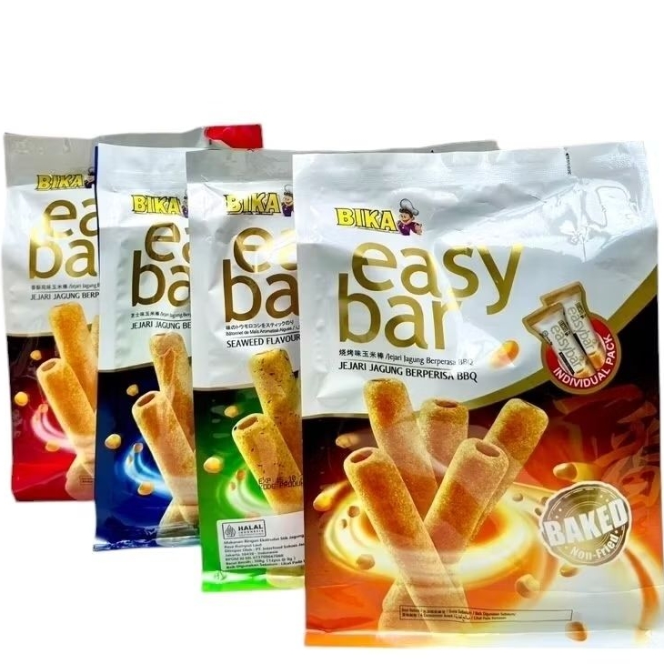 

BIKA easy bar seaweed flavoured corn stick stick jagung rasa rumput laut 108gr halal fr
