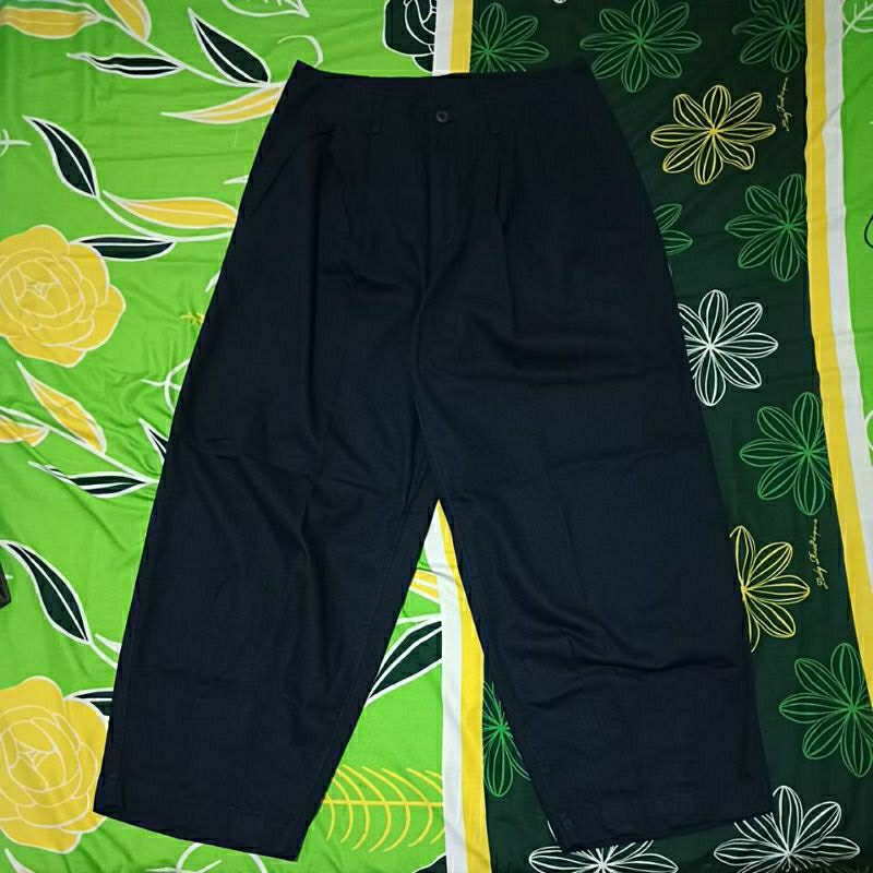 Celana Chino Navy MUSINSA STNDR | Loose Fit