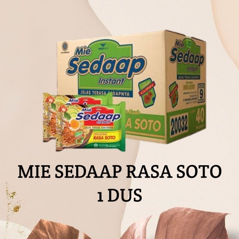 

MIE SEDAAP SOTO 1DUS (promo hari ini)