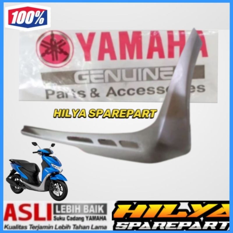 MOLE SIDE SIRIP BODY DEK BAWAH SAMPING FREEGO 125 SILVER KANAN B5D-F171M-00-P1 ORIGINAL YAMAHA