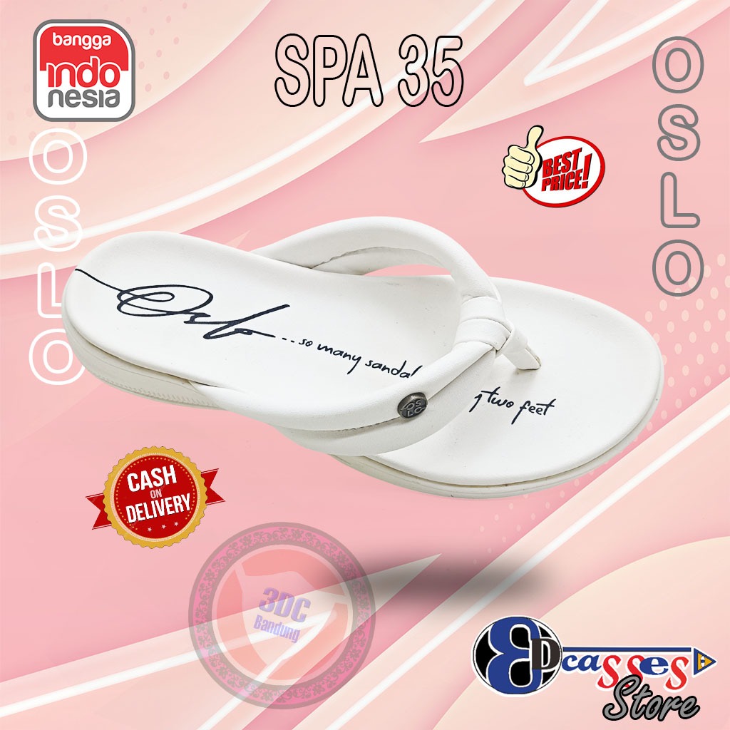 Sandal Oslo SPA 35 - Original Sandal Motif ukuran Anak Cewek buatan Oslo