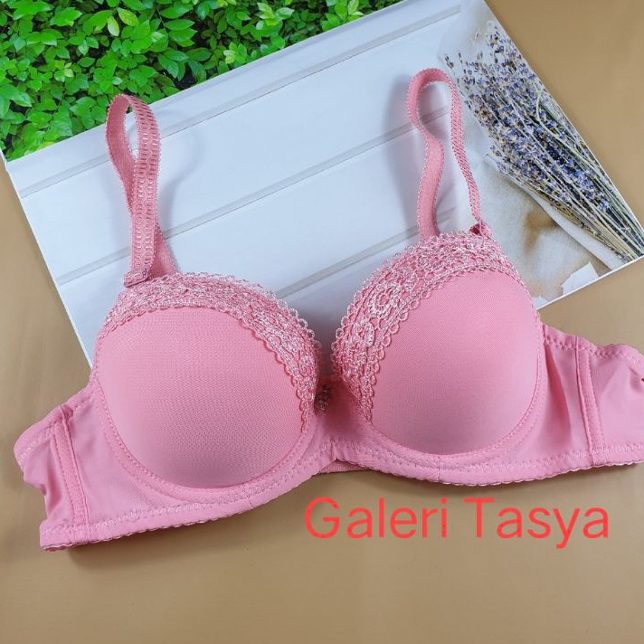 Bra 86 Bra abg busa tebal tali lepas kancing dua pakai kawat Bra fashion abg busa tebal
