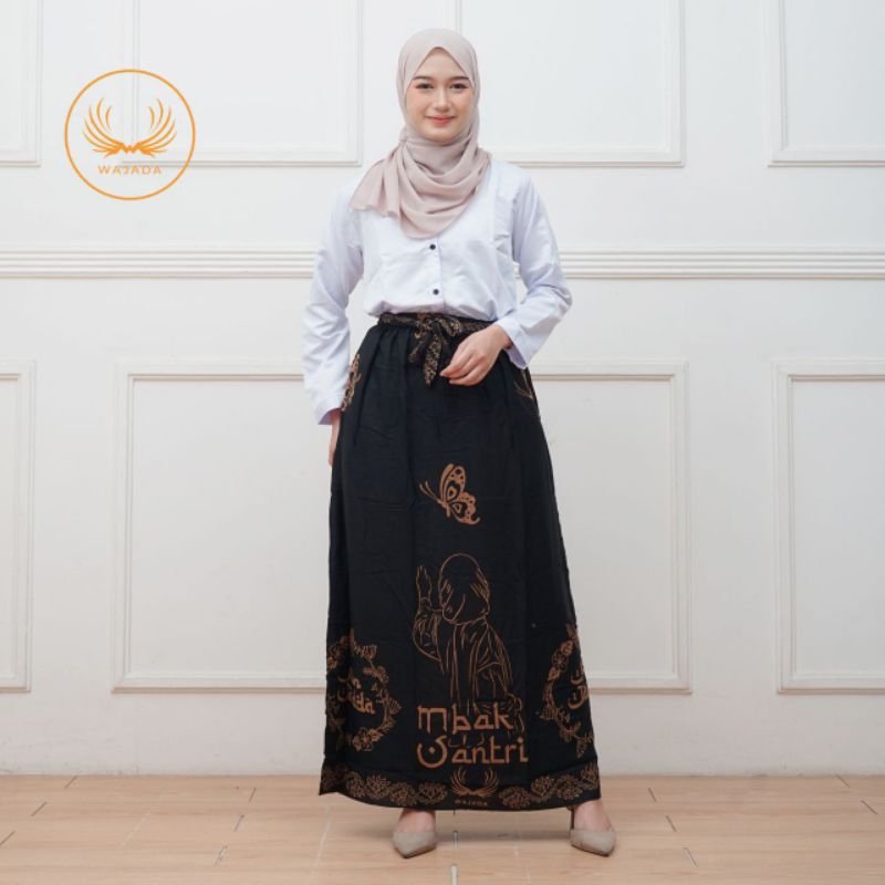 (New) Rok Santri// Rok Sarung Neng Santri Viral / Sarung Batik Praktis / Motif Bisa Pilih Di Variasi
