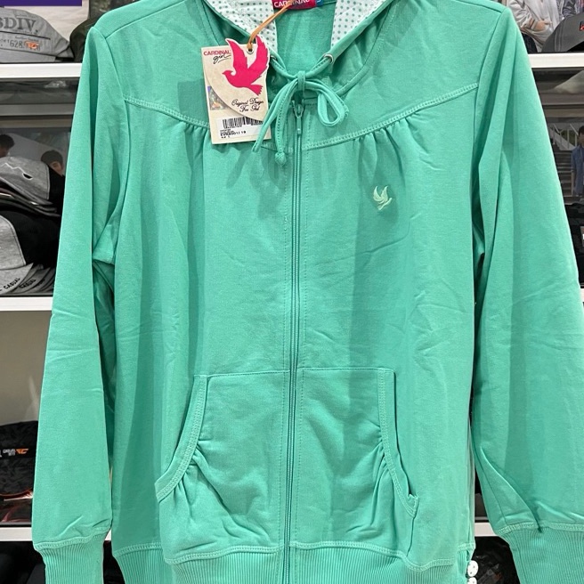 KF7 Jaket Sweater Cardinal Girl  Jaket Hoodie Sweater Cardinal Perempuan Orinal