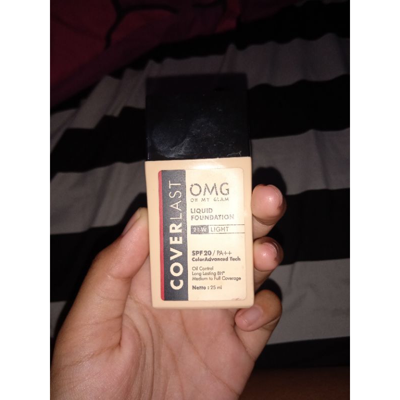 preloved foundation omg | shade 21W