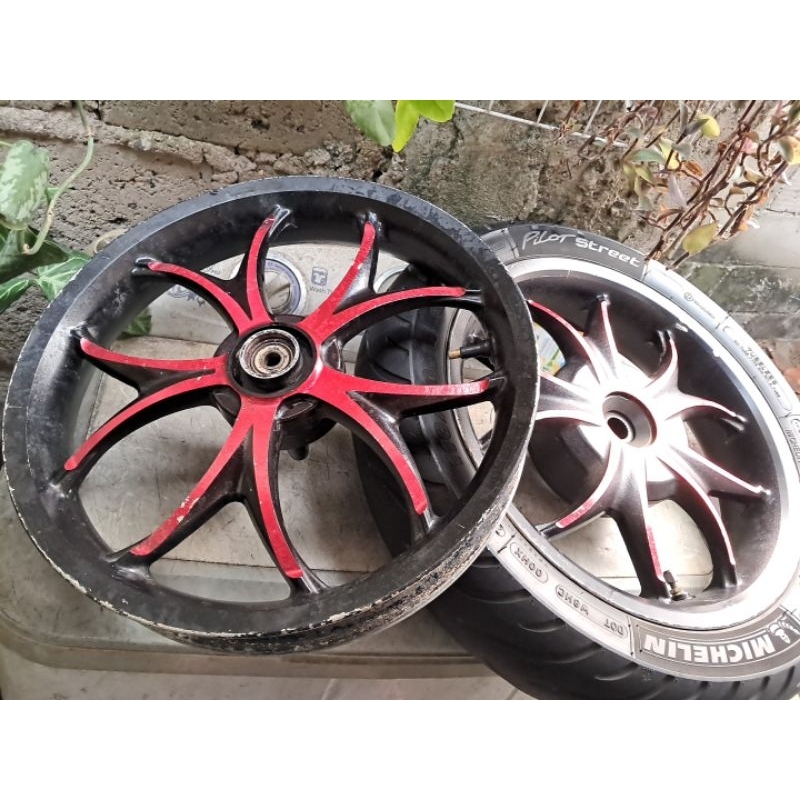Velg delkevic delkevik vario 125 vario 150 cc honda pelek racing palang tapak lebar kelengkapan sepe