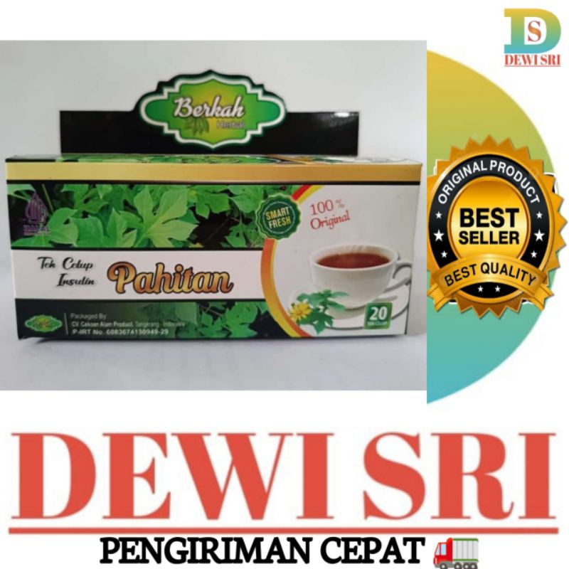 

Teh Celup Daun Insulin PAHITAN 1Box
