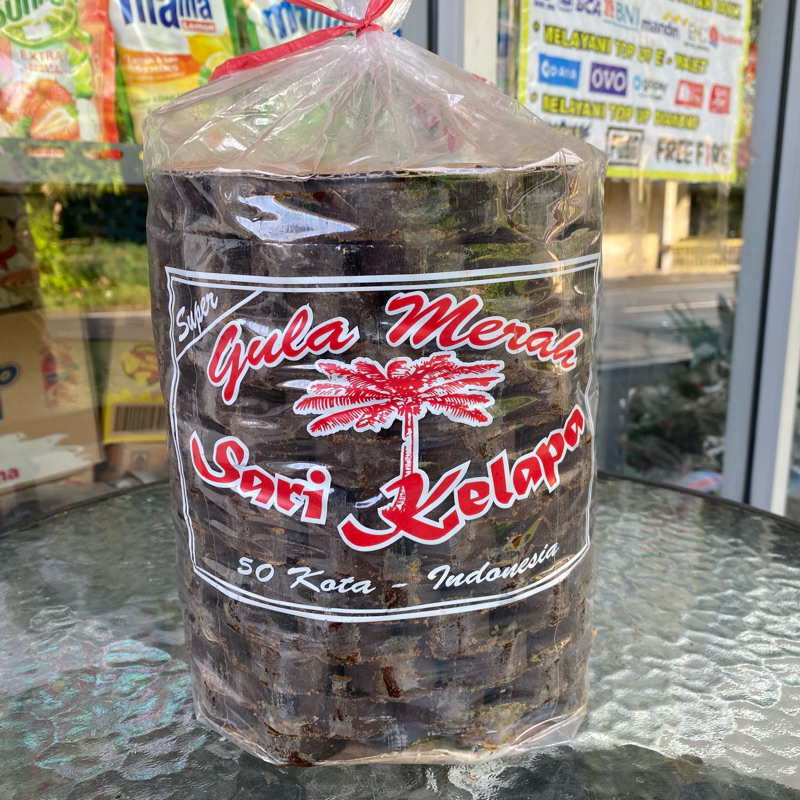 

Gula Merah Merk Sari Kelapa Asli Padang/ 50 Kota Kemasan 500 gram Murah & Hemat