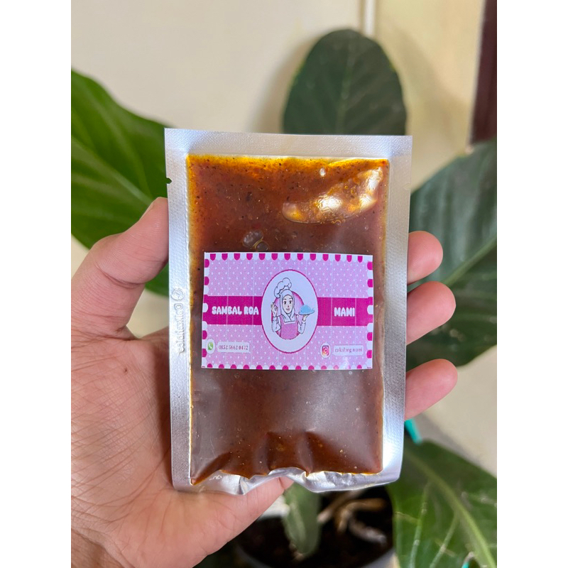 

SAMBAL IKAN ROA PREMIUM ASLI MANADO SACHET / TRAVEL PACK