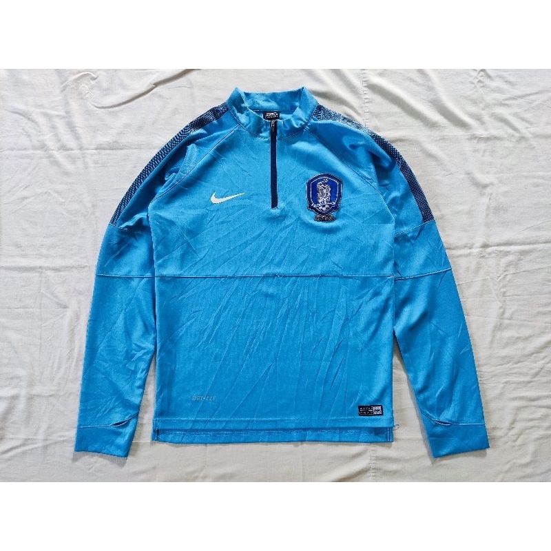 JERSEY HALFZIP LENGAN PANJANG TIMNAS KOREA