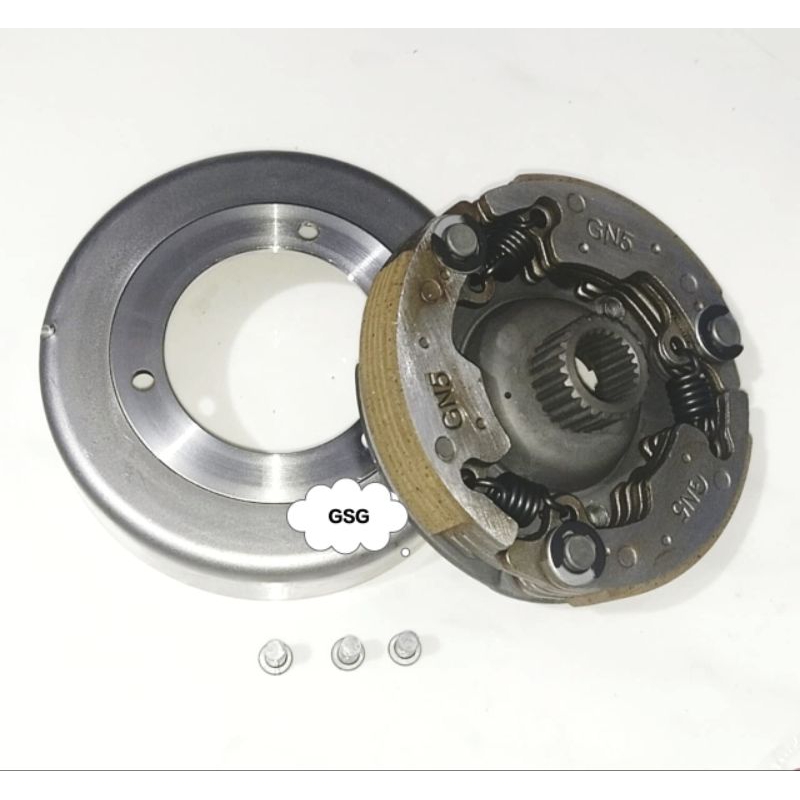 Kampas Ganda Assy Set Mangkok Supra/Grand/Supra x/Supra Fit Lama