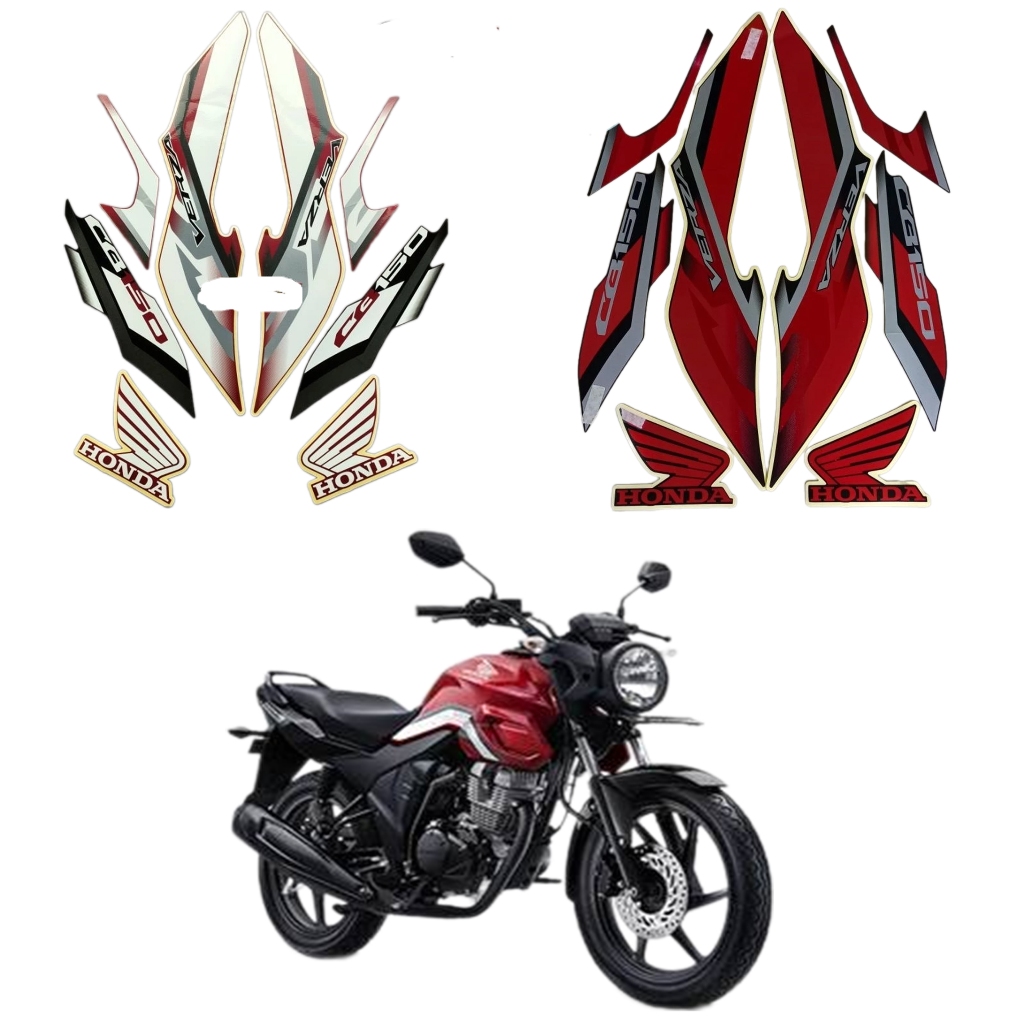 STRIPING STANDART HONDA CB VERZA 150R 2021 | STIKER BODY CB VERZA 150R 2021 | TERMURAH & BERKUALITAS