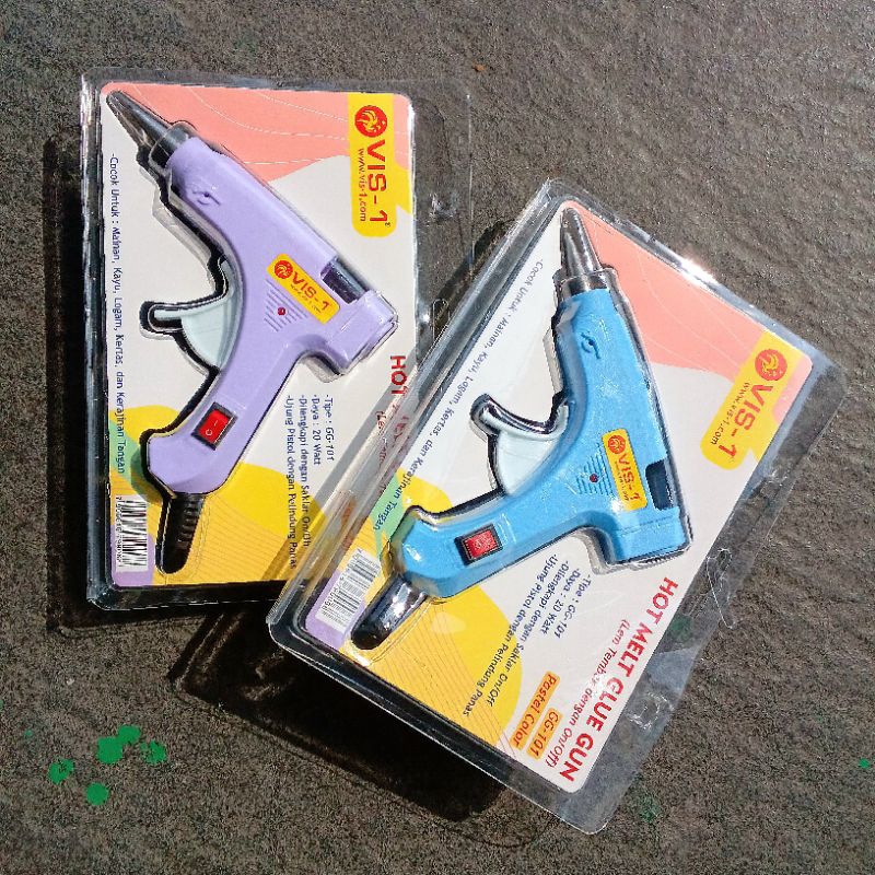 

HenJO Alat Lem Tembak Glue Gun VIS-1 20 Watt On/Off GG-101 ( Pcs ) [Original]