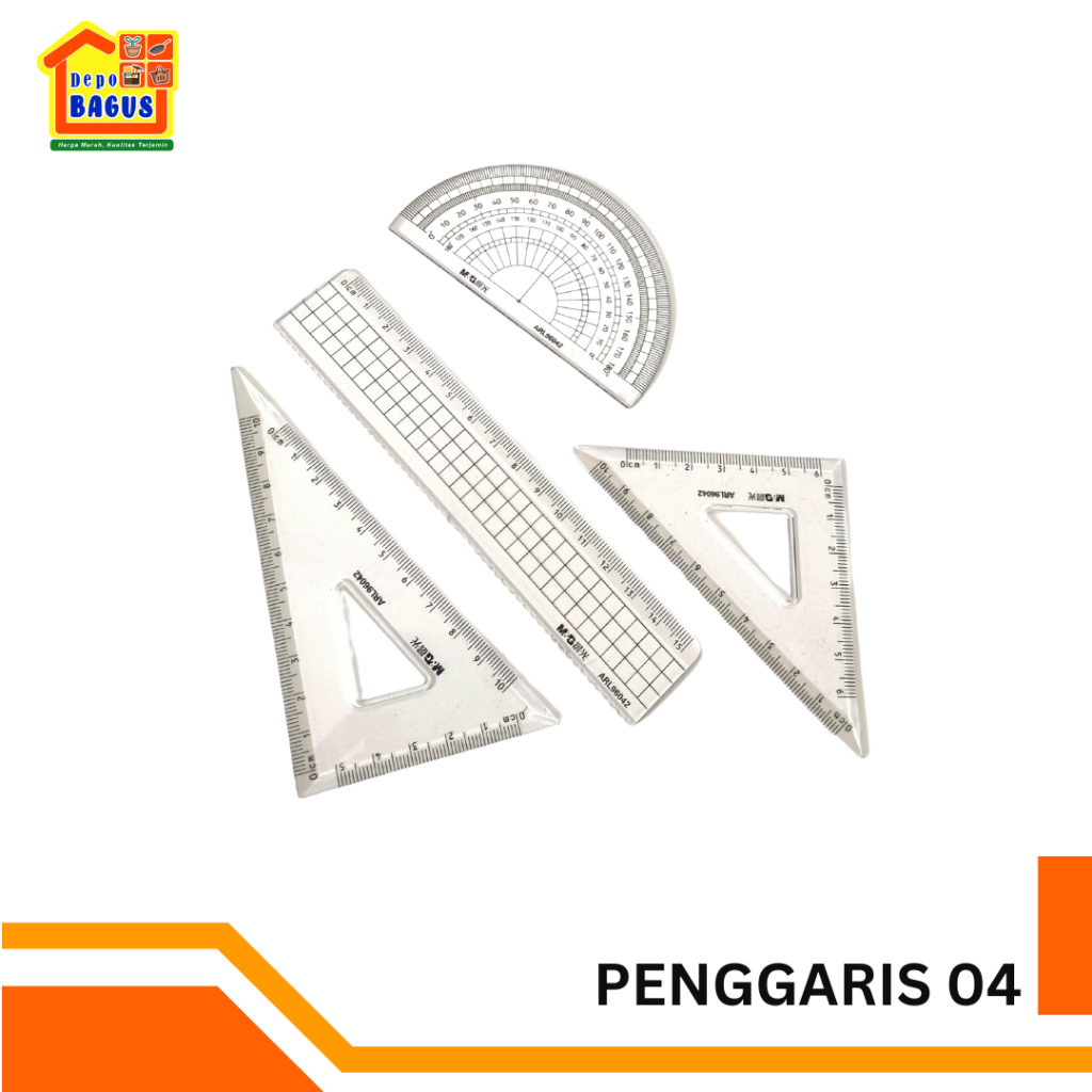 

Penggaris Set Penggaris Plastik Penggaris Busur