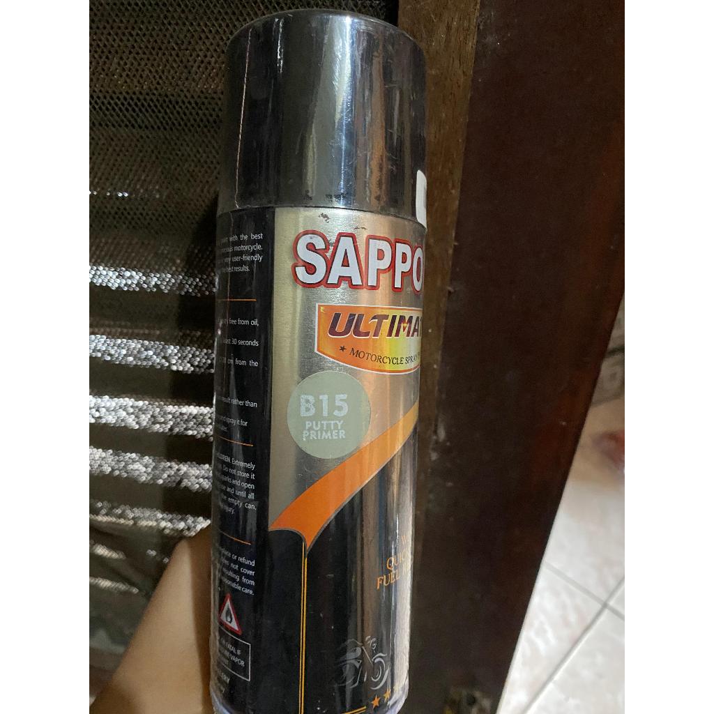 Sapporo Ultimate B15 Putty Primer cat semprot motor pilox / pilok / diton / premium