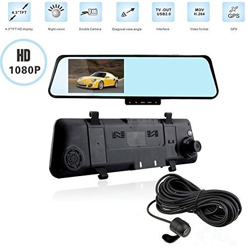 VEHICLE BLACKBOX DVR - SPION TENGAH MOBIL PLUS CAMERA FULL HD 1080P