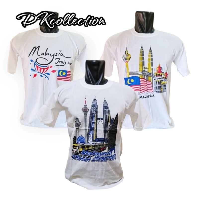 Souvenir Malaysia kaos Malaysia Souvenir kaos Kuala lumpur baju Kuala lumpur