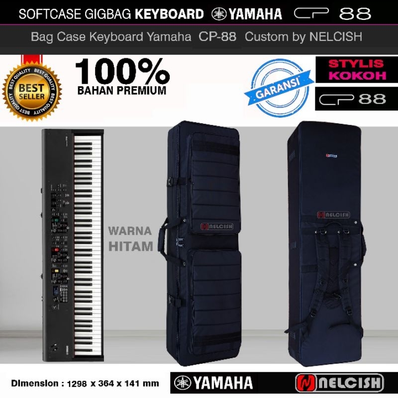 Tas Softcase Gigbag Keyboard Yamaha CP-88 Keys Bag Case CP88 Series Digital Stage Piano by NELCISH