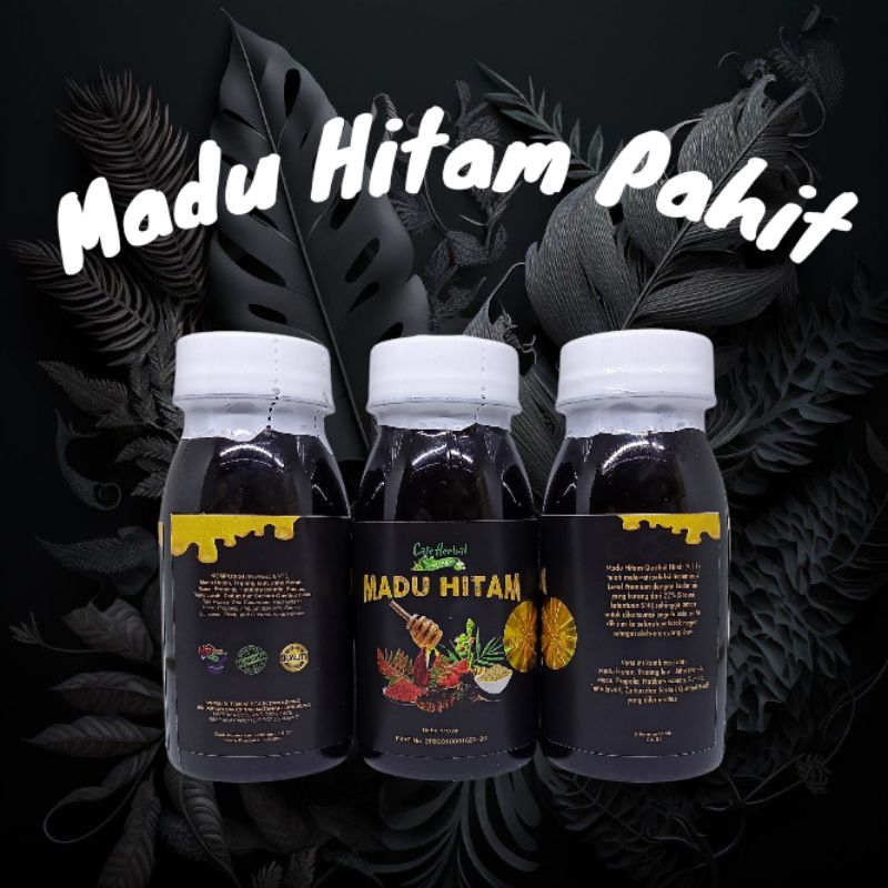 

Madu Hitam Pahit 110gr
