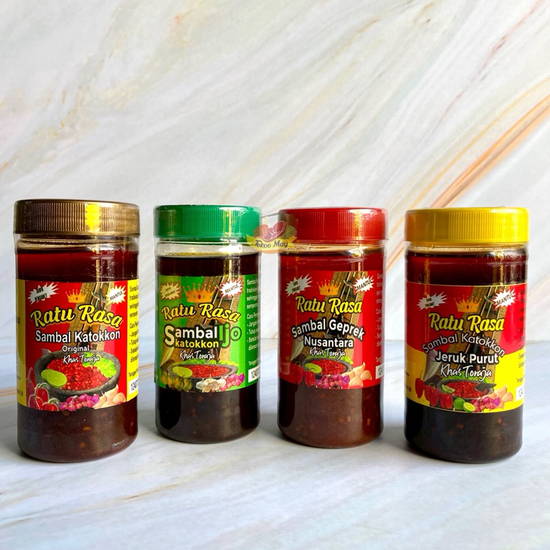 

Ratu Rasa Sambal Katokkon Khas Toraja 200gr