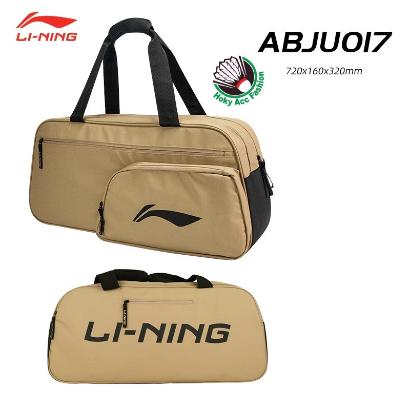 New Tas Badminton Lining Square Bag ABJU017 / ABJU-017 Army Green Original