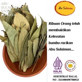 

Daun Salam Tej Patta Organic Premium 500 gr / Daun Salam / Indian Arabic Bay Leaf 500 gr