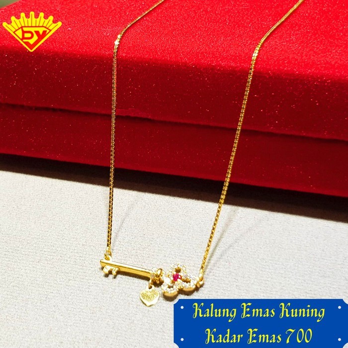 Kalung Emas Kuning Kadar Emas 700