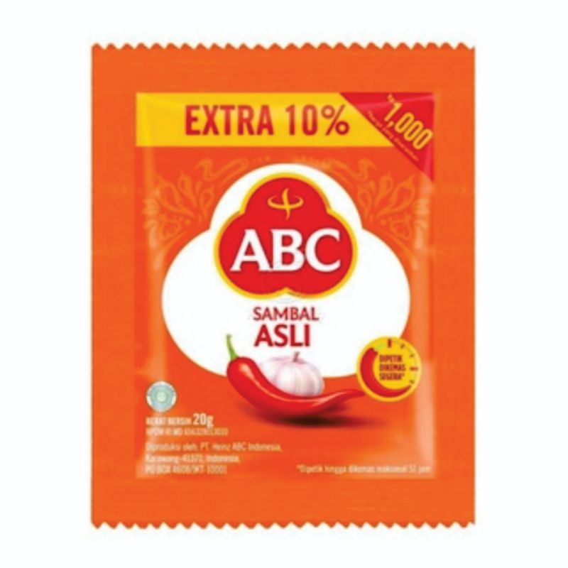 

Saos Sambal ABC Sachet Renceng