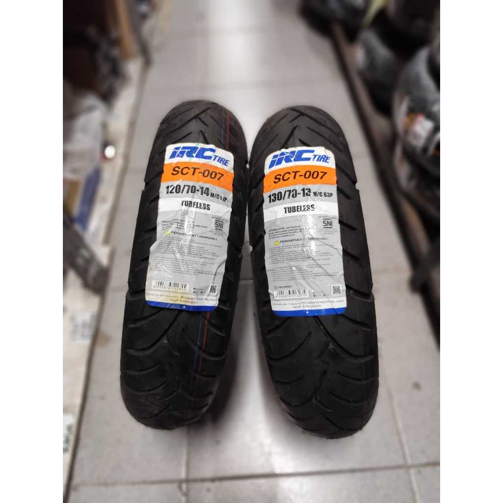 BAN TUBELESS UKURAN 120/70-14 MERK IRC ban belakang PCX 150 VARIO 160 ORI
