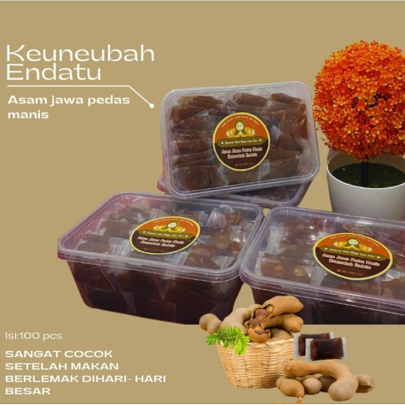 

Permen Asam Jawa Pedas Manis/KEUNEUBAH ENDATU